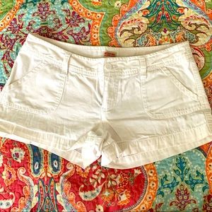 White Shorts